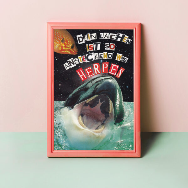 Herpes - A5 Kunstdruck