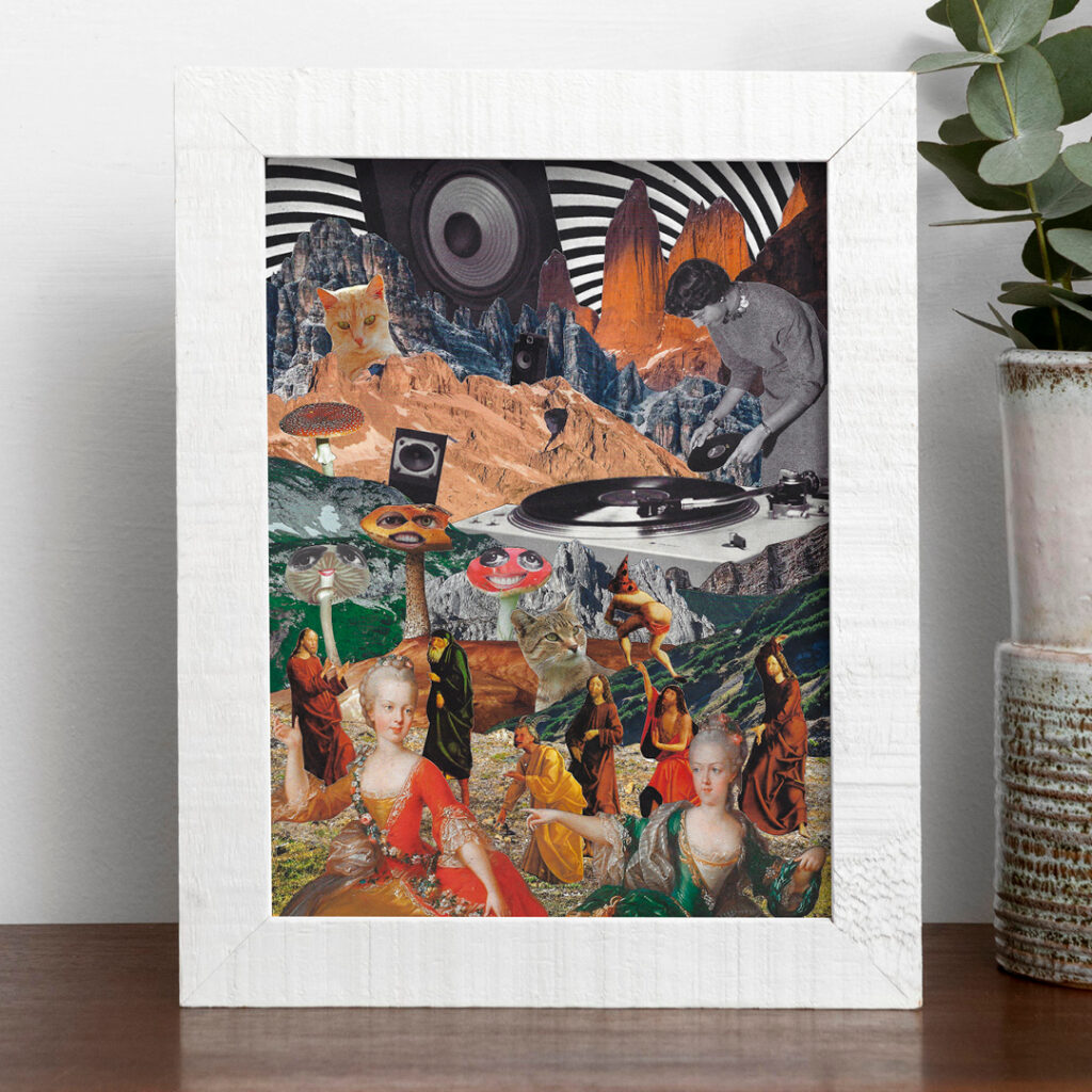Teknoland - A5 Kunstdruck